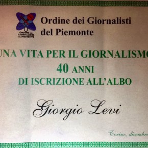 Nel 2016 una pergamena dell’Ordine dei giornalisti certifica che sono anziano. Ma nel 1978 a 26 anni non ritirai il Telegatto che avevo&nbsp;vinto