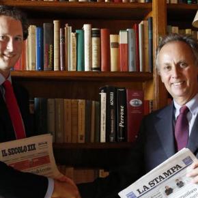 Giovedì parte Gedi. Il neo Gruppo accorpa La Stampa e il Secolo XIX a La Repubblica. John Elkann, socio di minoranza, entra nel cda con&nbsp;Perrone