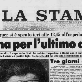 L’articolo capolavoro di Lietta Tornabuoni, inviata de La Stampa, ai funerali di Enrico&nbsp;Berlinguer