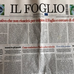 Il Foglio escluso dai finanziamenti per l’editoria minaccia la&nbsp;chiusura