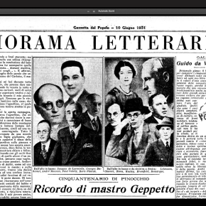Pubblicato in versione online il “Diorama Letterario”, storico inserto culturale della Gazzetta del&nbsp;Popolo
